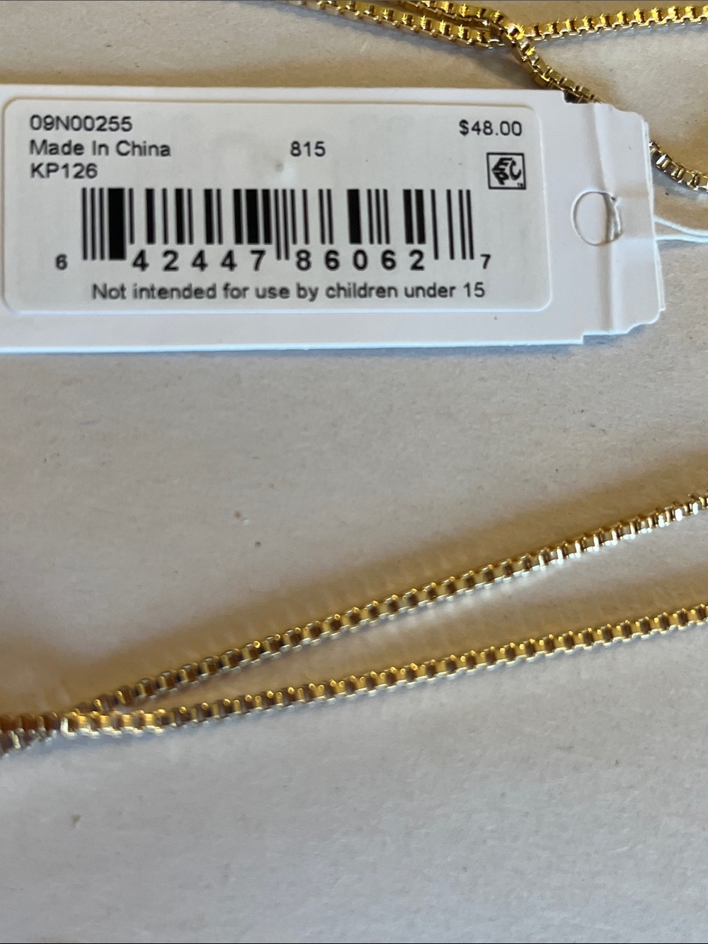 Karl Lagerfeld Daisy 36” Adjustable Pendant Necklace - Picture 2 of 5